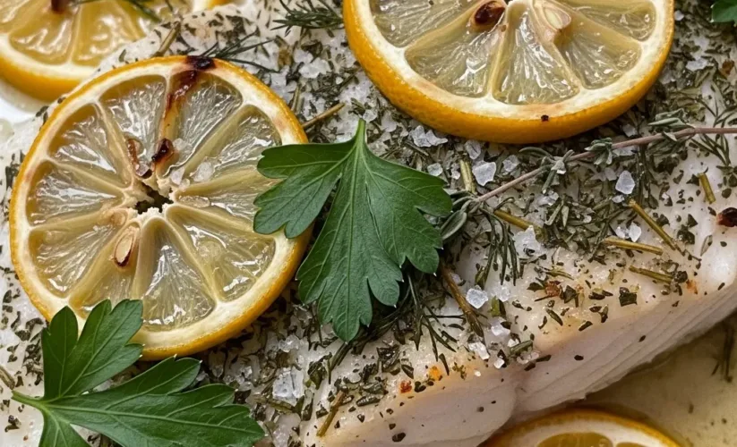 Baked Lemon Herb Cod
