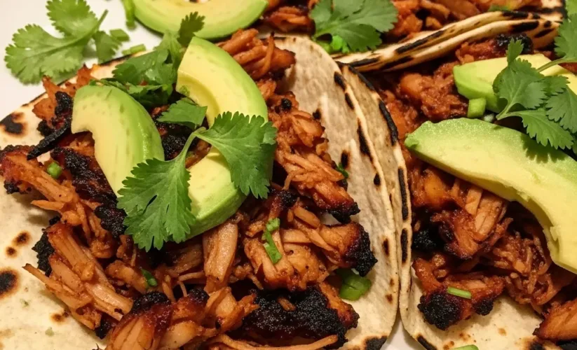 Vegan Jackfruit Pulled Tacos