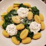 One Pot Spinach Ricotta Gnocchi