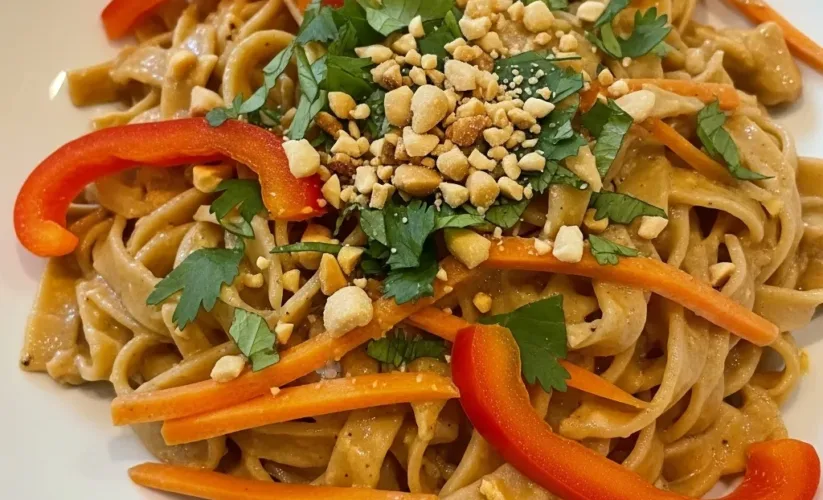 Vegan Thai Peanut Noodles