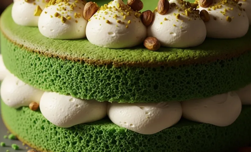 Pistachio Cream Cake