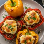 Beef Stuffed Bell Peppers