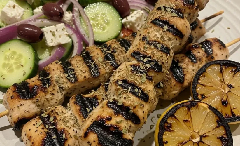 Chicken Souvlaki Skewers