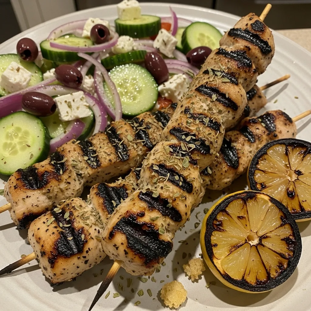 Chicken Souvlaki Skewers