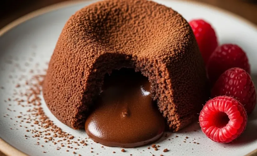 Gluten Free Chocolate Lava Cake