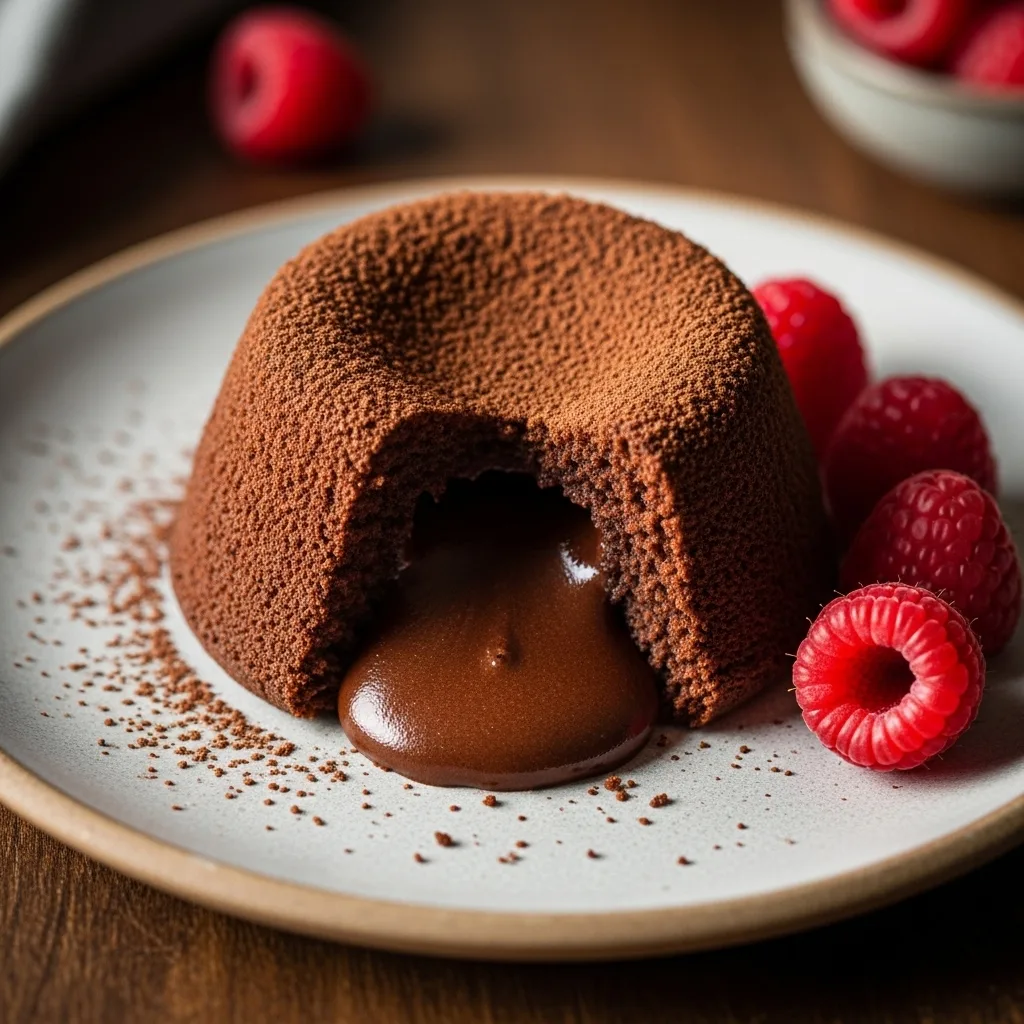 Gluten Free Chocolate Lava Cake