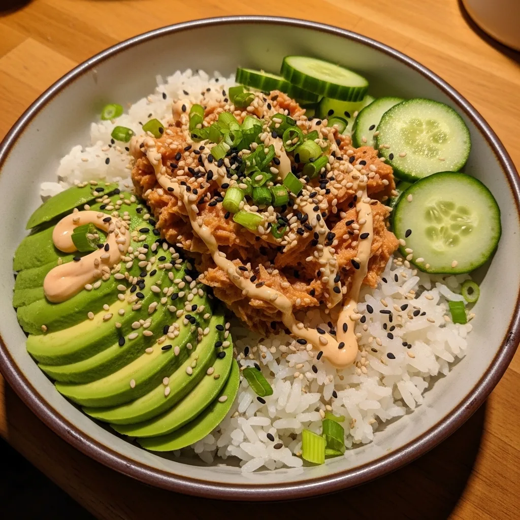 Spicy Tuna Rice Bowl