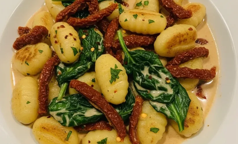 Sun-Dried Tomato Gnocchi Skillet