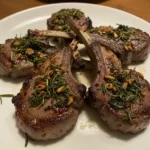 Rosemary Garlic Lamb Chops