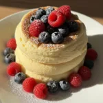 Fluffy Japanese Soufflé Pancakes