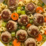 Slow Cooker Turkey Meatball Soup