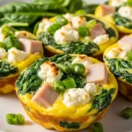 Spinach Feta Egg Muffins