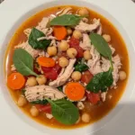Crockpot Chicken and Chickpea Stew