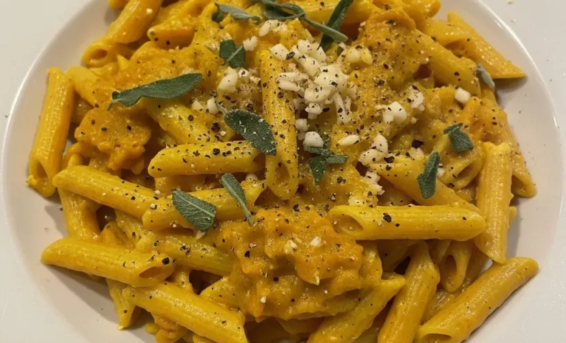 Creamy Vegan Pumpkin Pasta