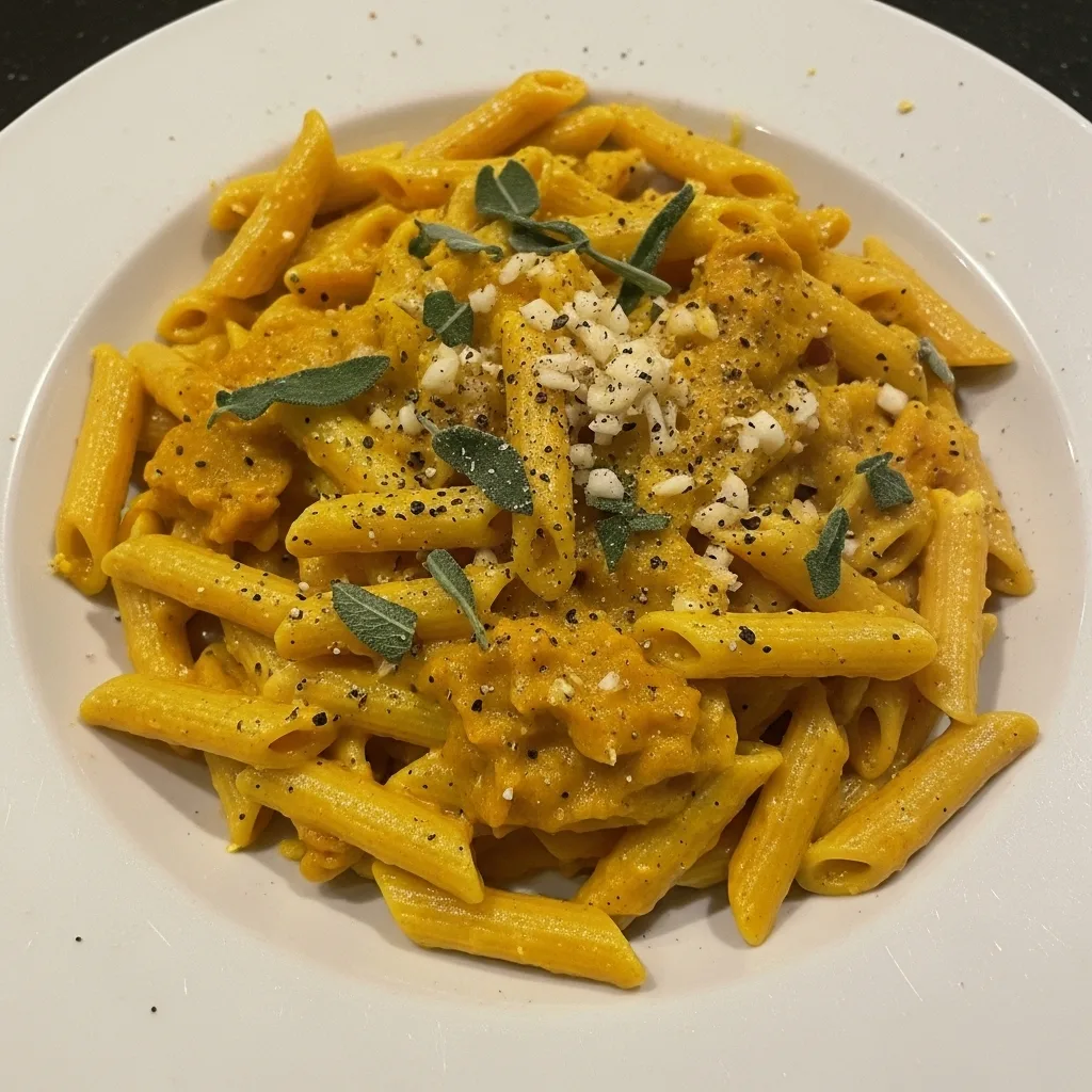 Creamy Vegan Pumpkin Pasta