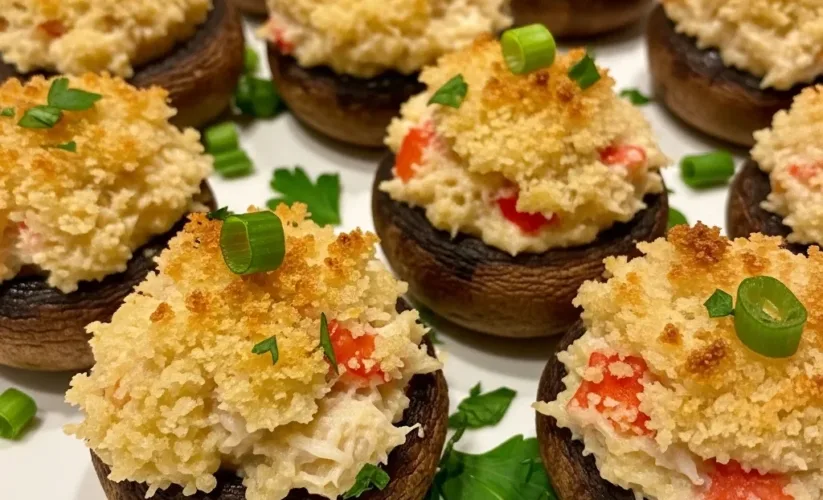 Crab Stuffed Mushrooms