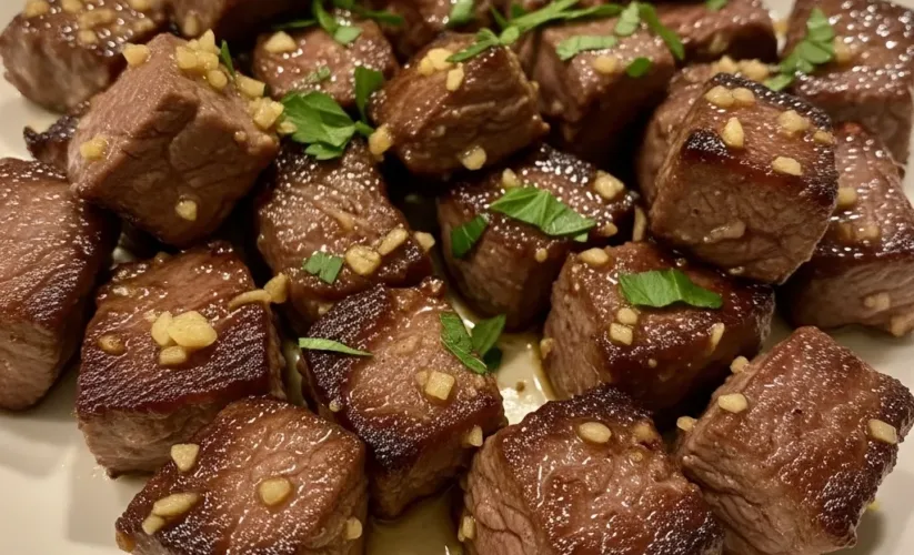 Garlic Butter Steak Bites