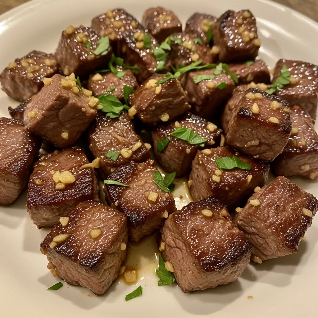 Garlic Butter Steak Bites