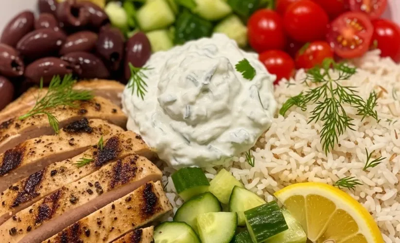 Chicken Gyro Bowl