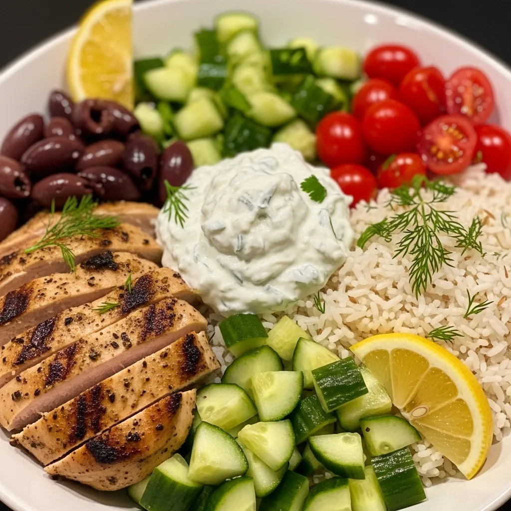 Chicken Gyro Bowl
