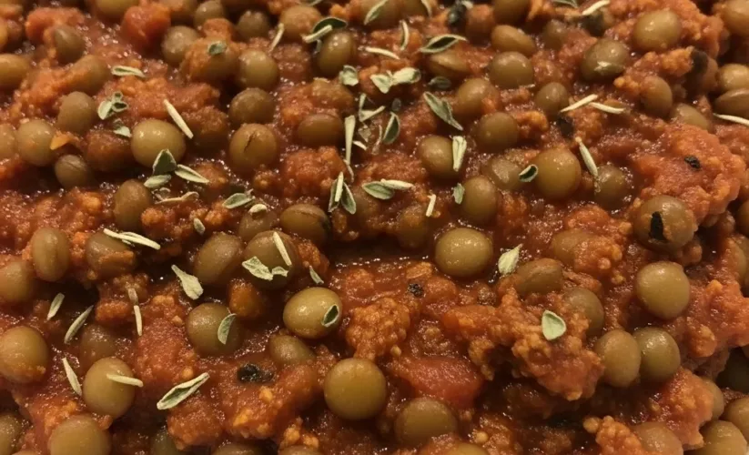 Vegan Lentil Bolognese