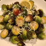 Air Fryer Parmesan Brussels Sprouts