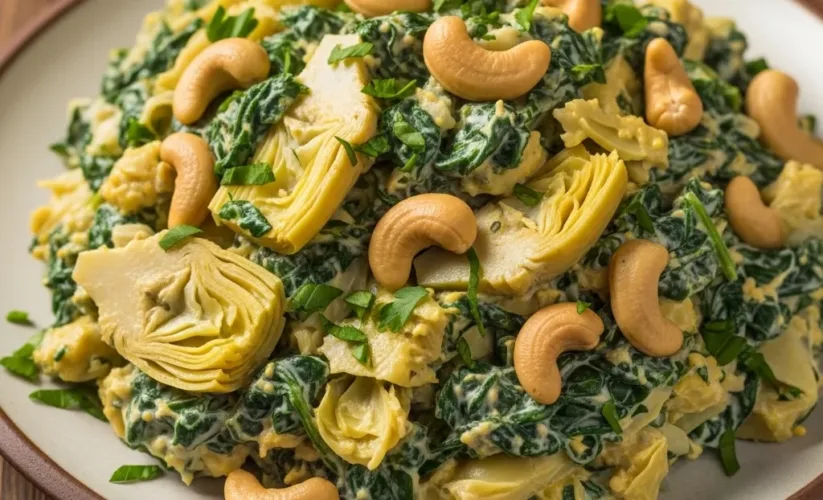Vegan Spinach Artichoke Dip
