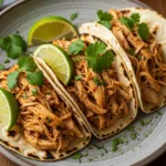 Slow Cooker Pulled Chicken Tacos