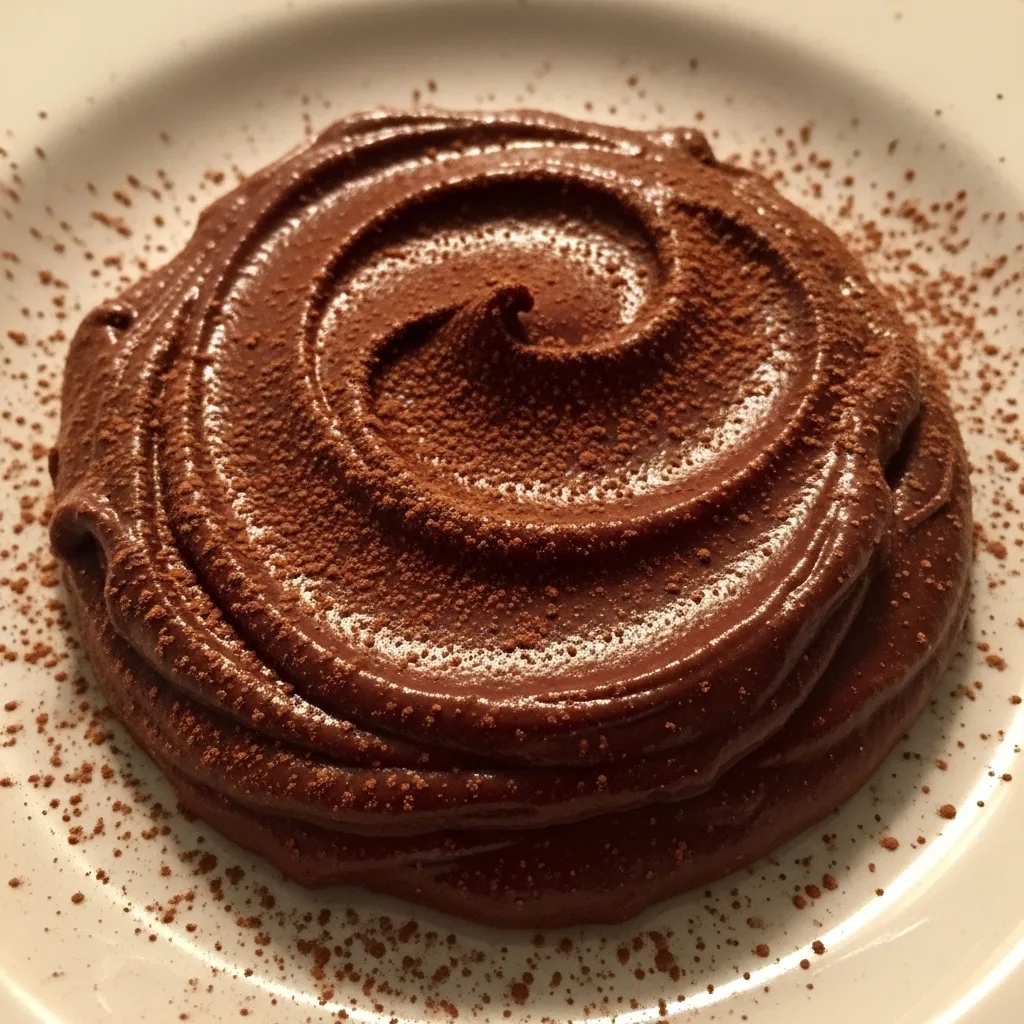 Vegan Chocolate Avocado Mousse