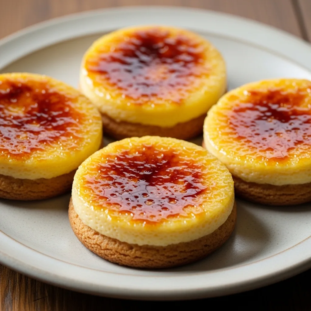 Viral Crème Brûlée Cookies