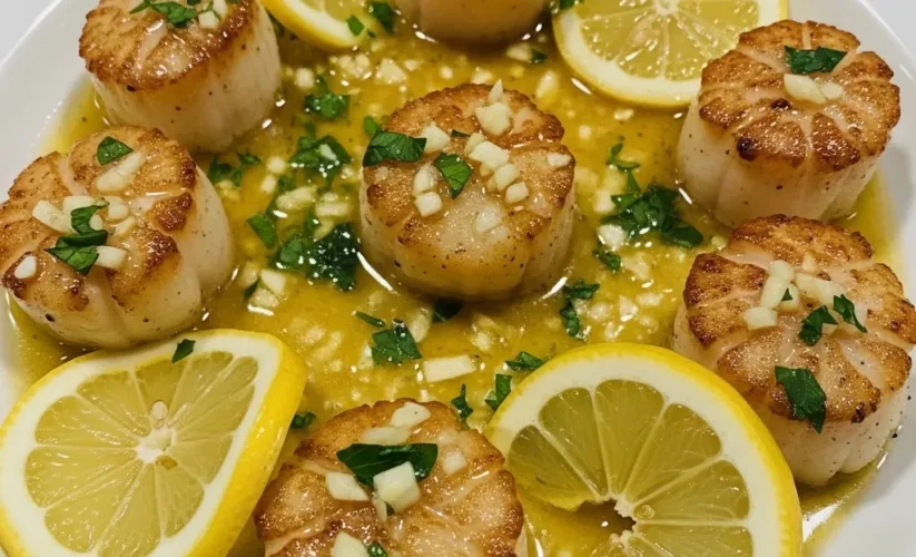 Lemon Butter Scallops