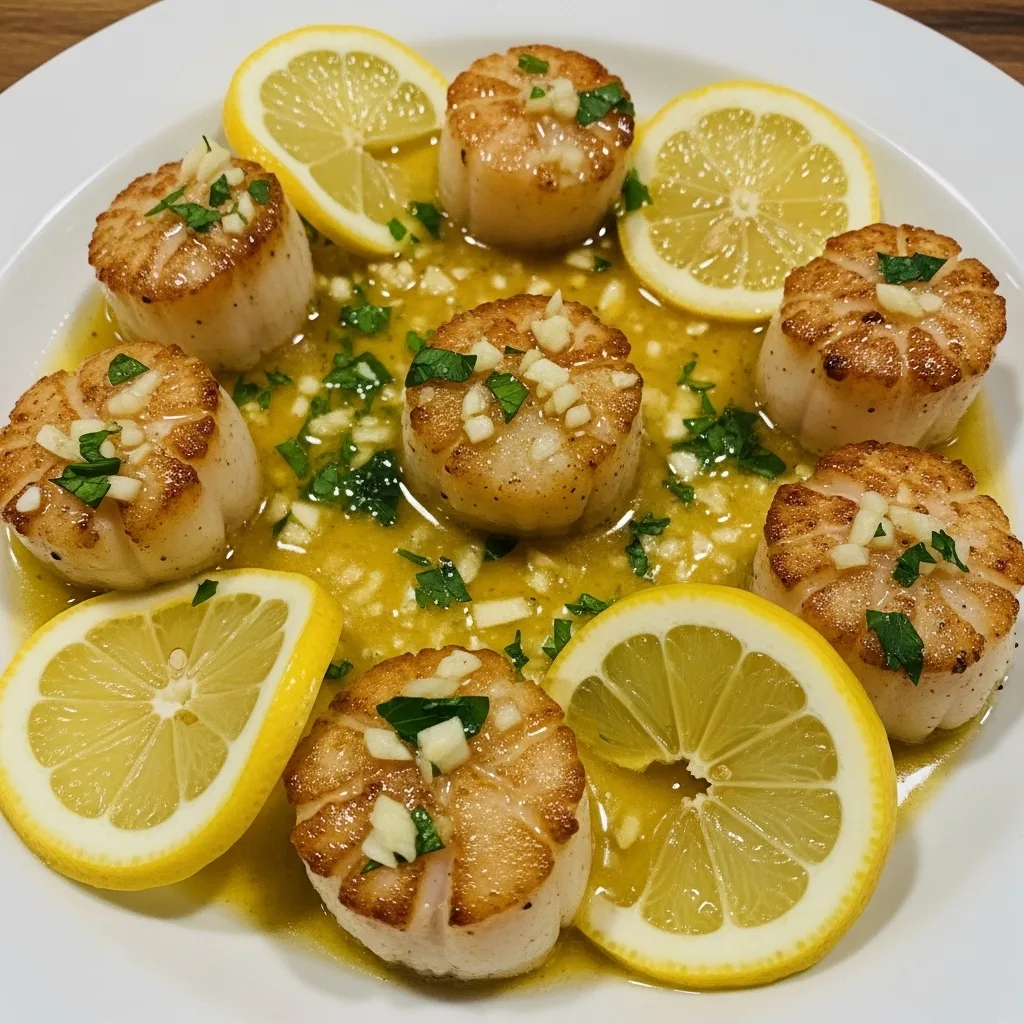 Lemon Butter Scallops