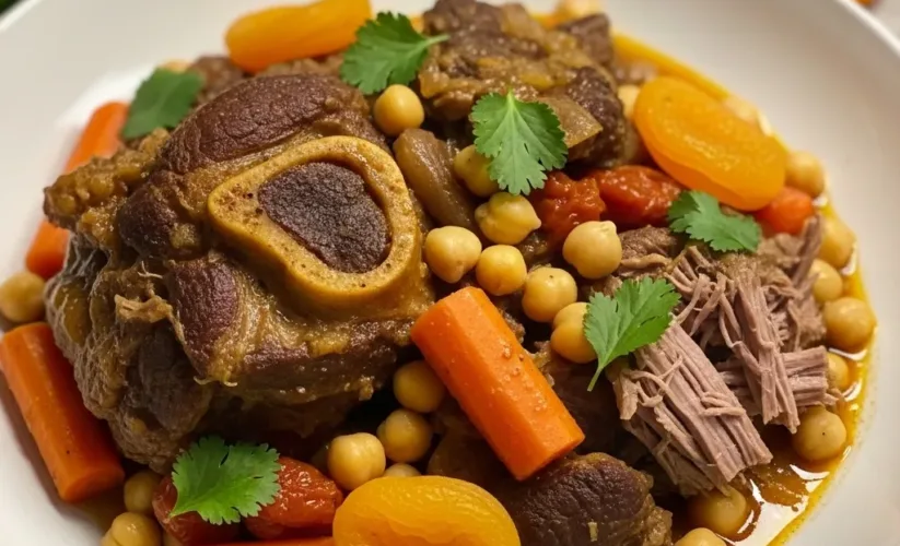 Slow Cooker Moroccan Lamb Stew
