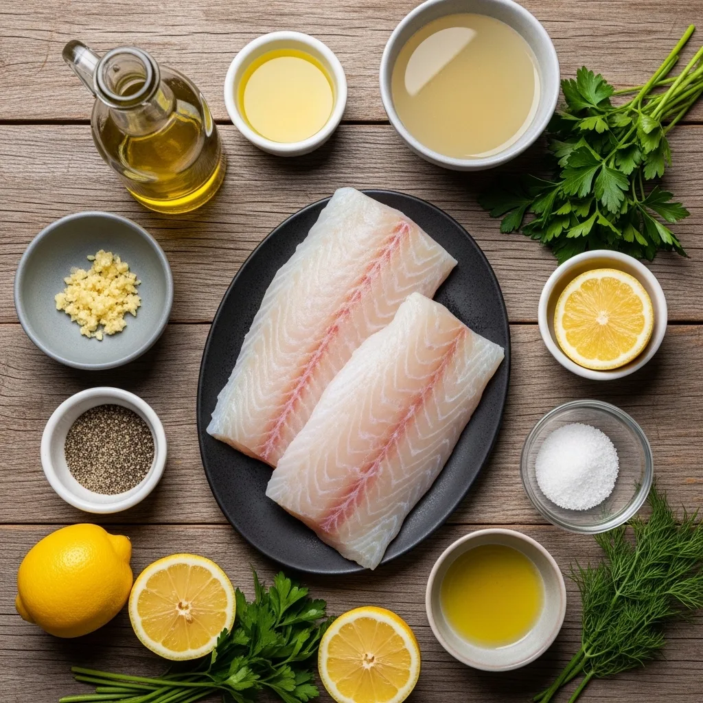 Baked Lemon Herb Cod