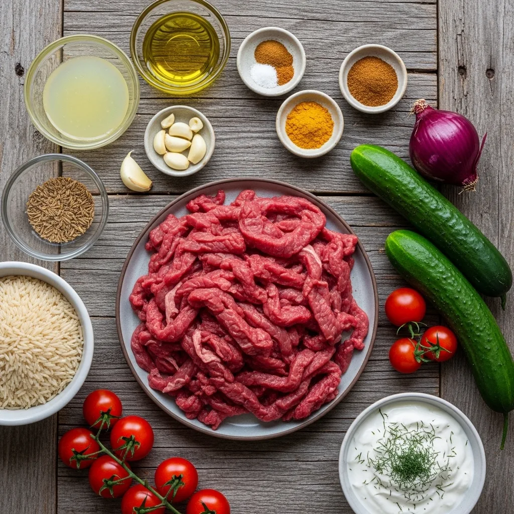 Beef Shawarma Bowl