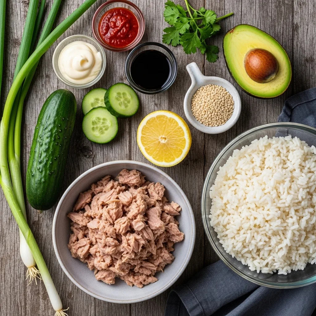Spicy Tuna Rice Bowl