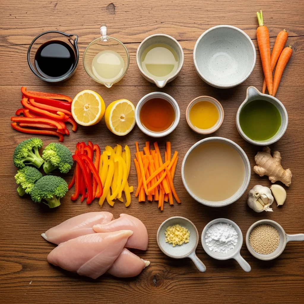 Gluten Free Chicken Stir Fry