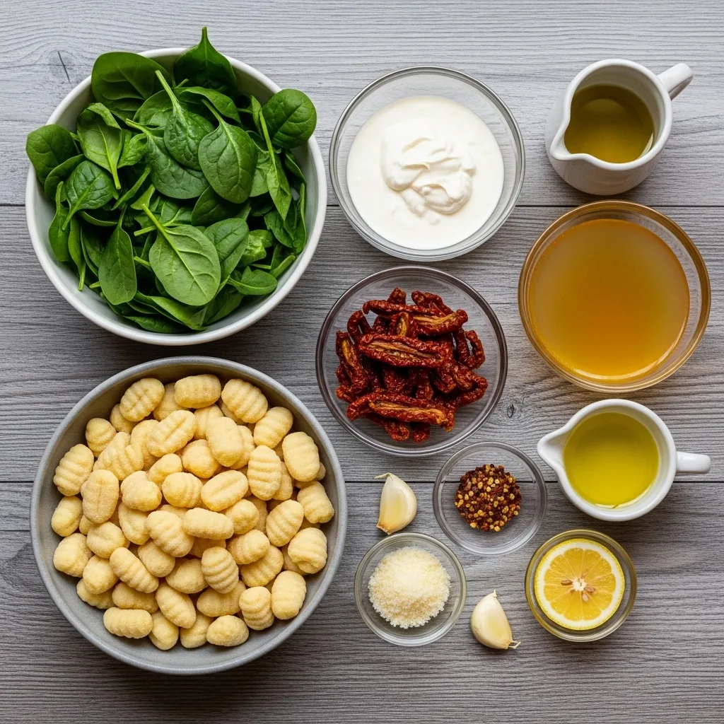 Sun-Dried Tomato Gnocchi Skillet