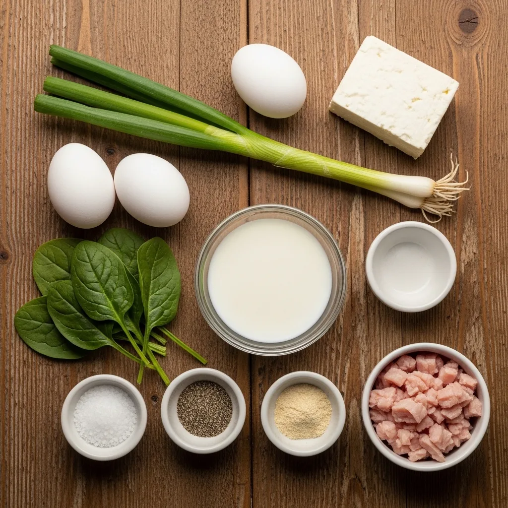 Spinach Feta Egg Muffins
