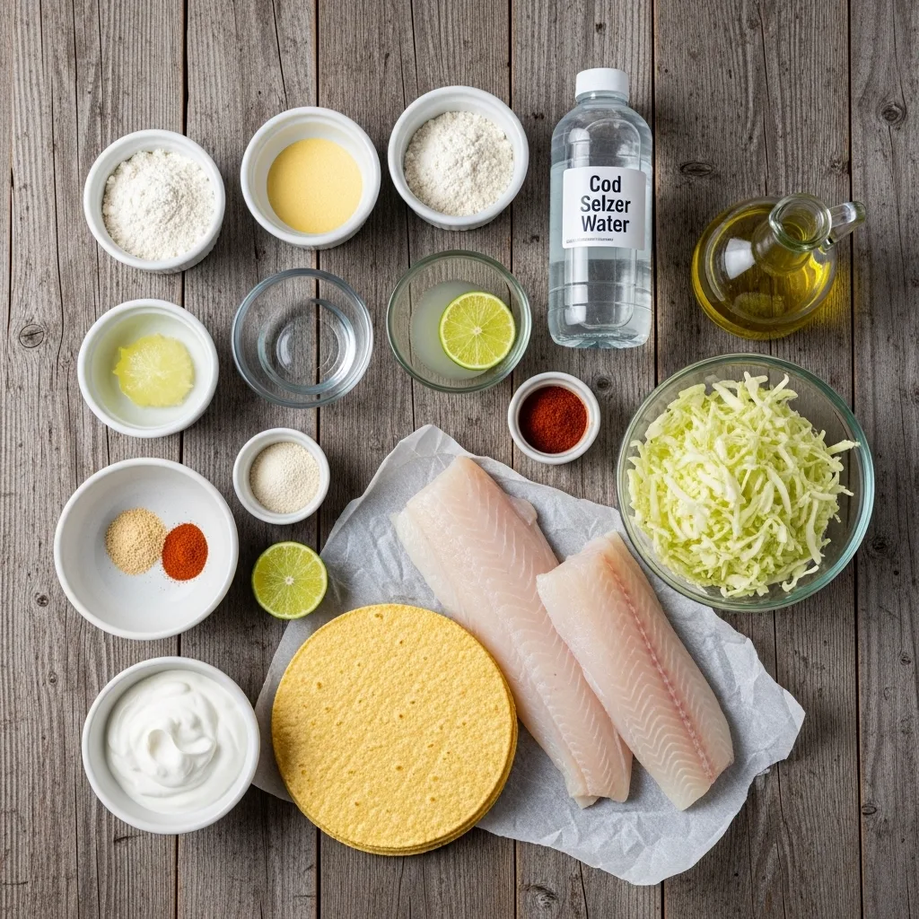 Crispy Fish Tacos