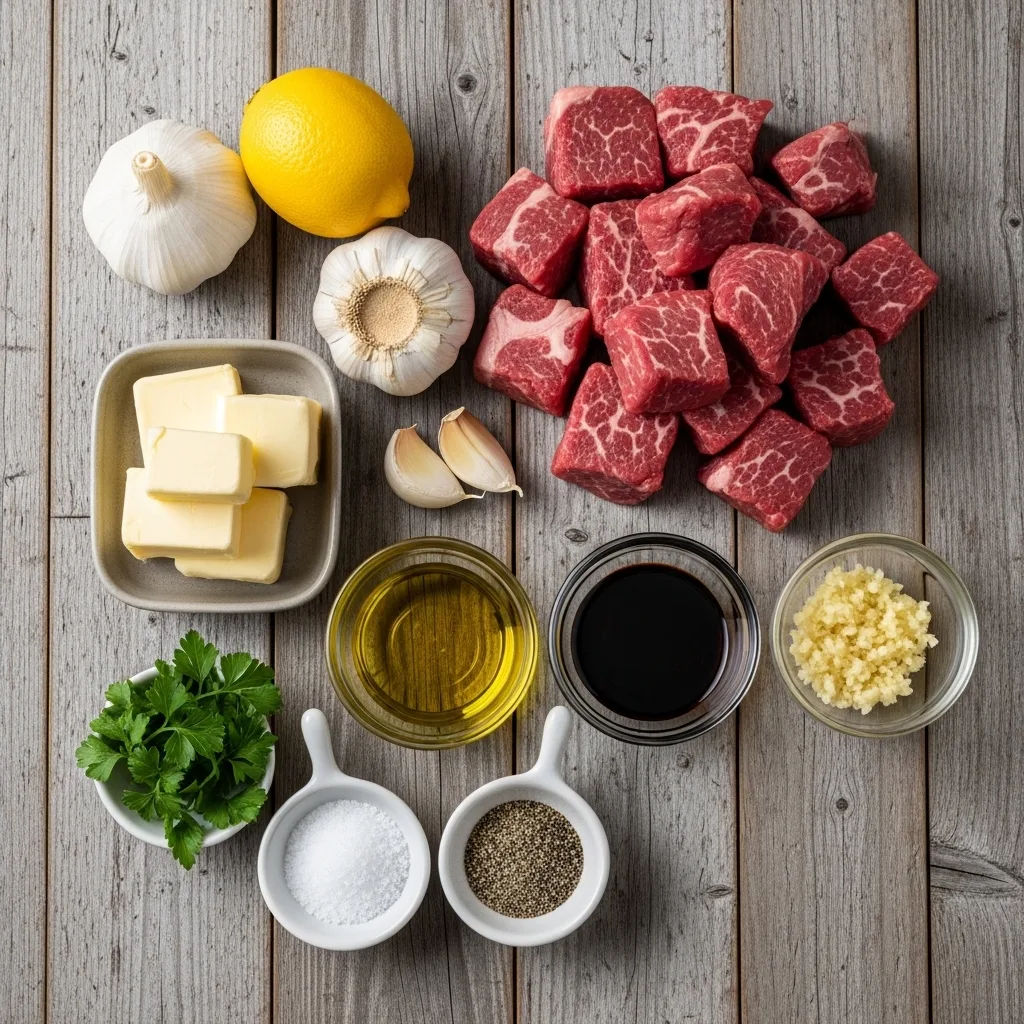 Garlic Butter Steak Bites 8 Garlic Butter Steak Bites