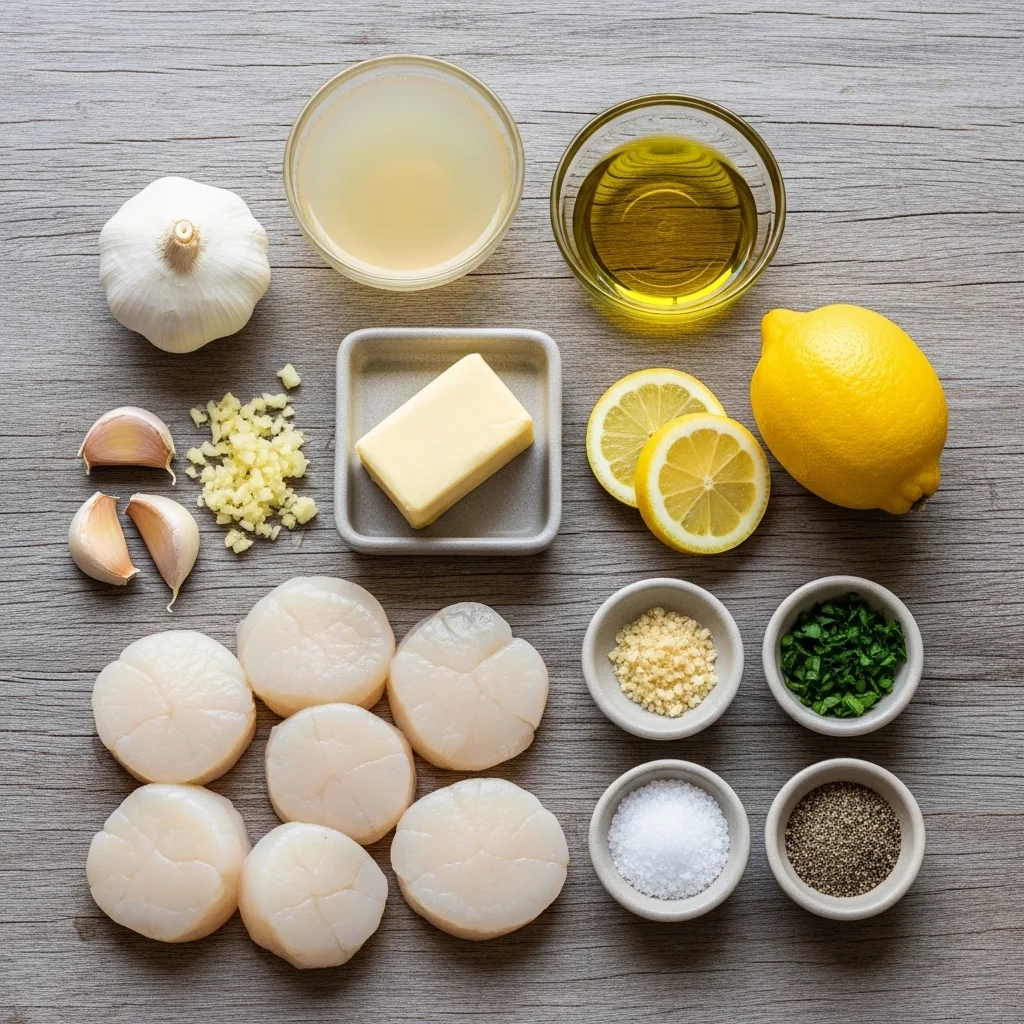 Lemon Butter Scallops