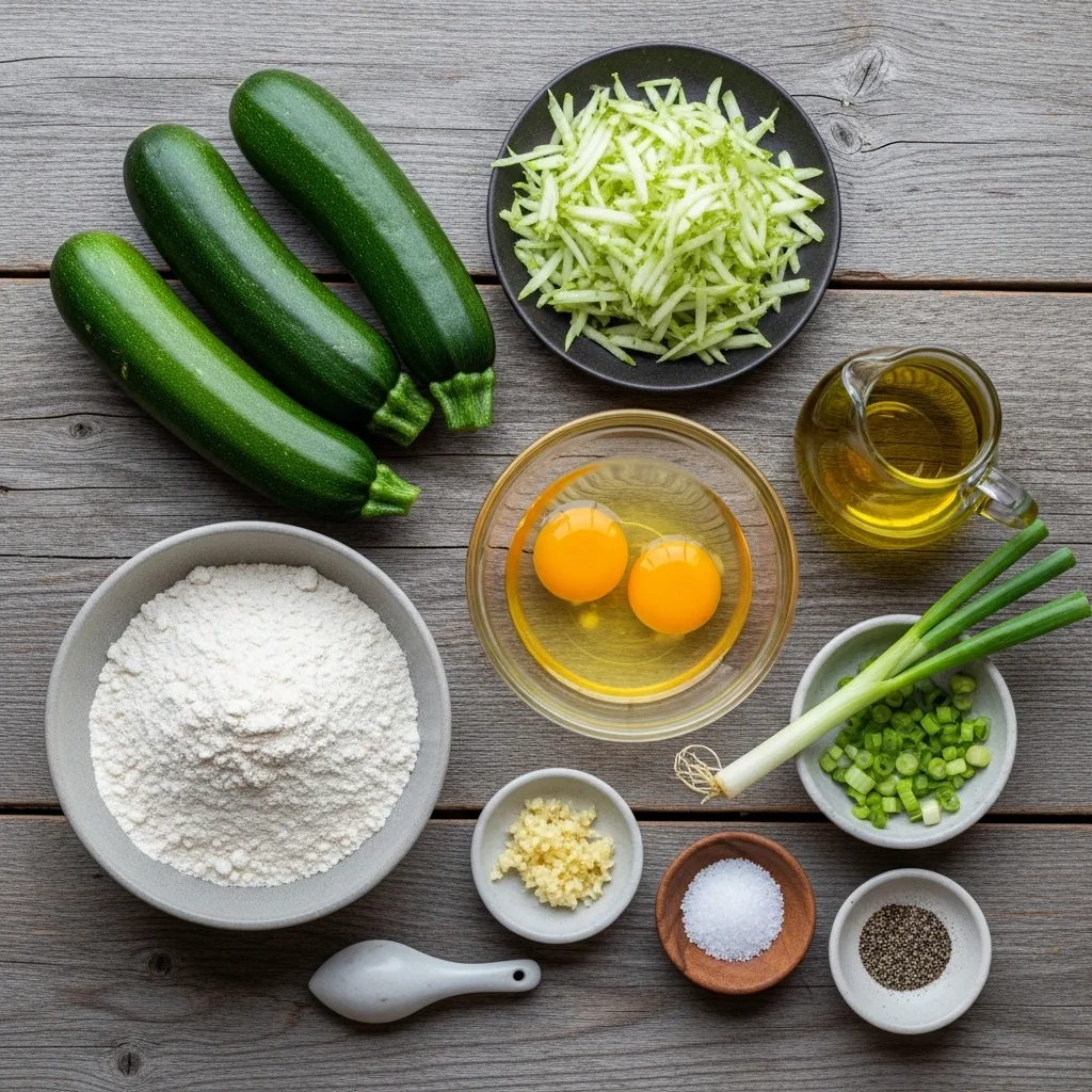 Gluten Free Zucchini Fritters