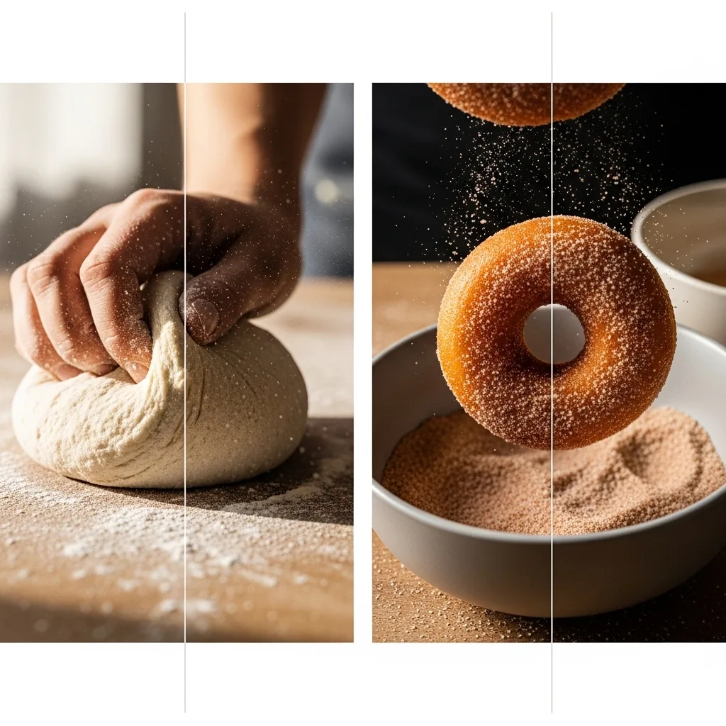Air Fryer Cinnamon Sugar Donuts