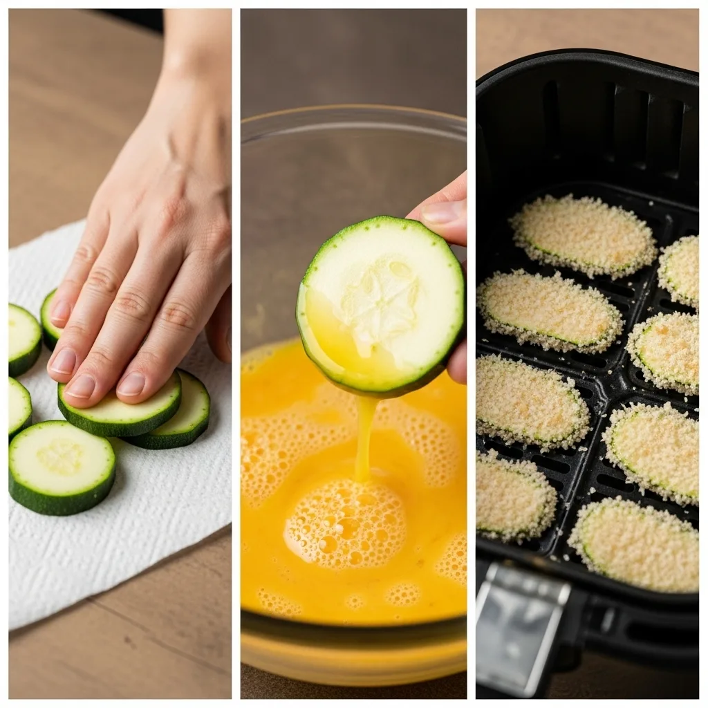 Air Fryer Zucchini Chips