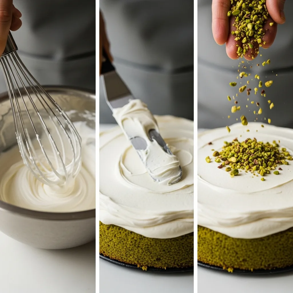 Pistachio Cream Cake