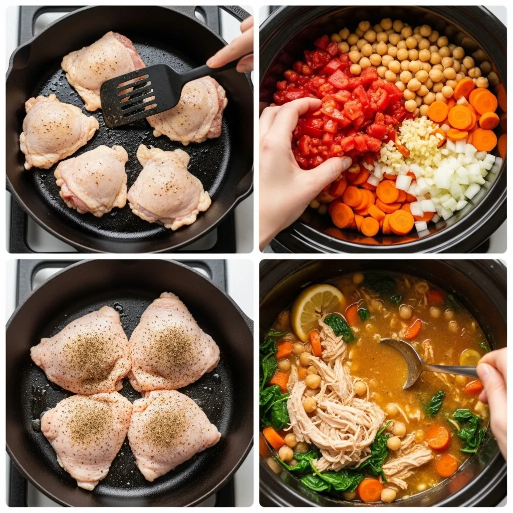 Crockpot Chicken and Chickpea Stew 9 Crockpot Chicken and Chickpea Stew