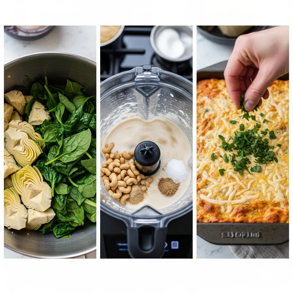 Vegan Spinach Artichoke Dip