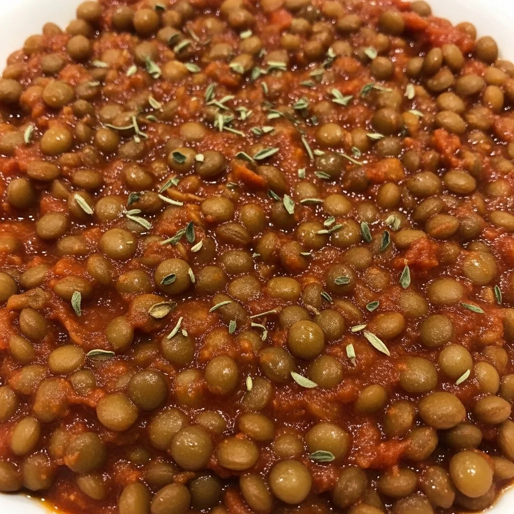 Vegan Lentil Bolognese