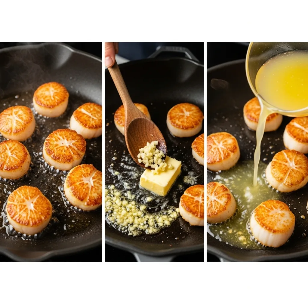 Lemon Butter Scallops